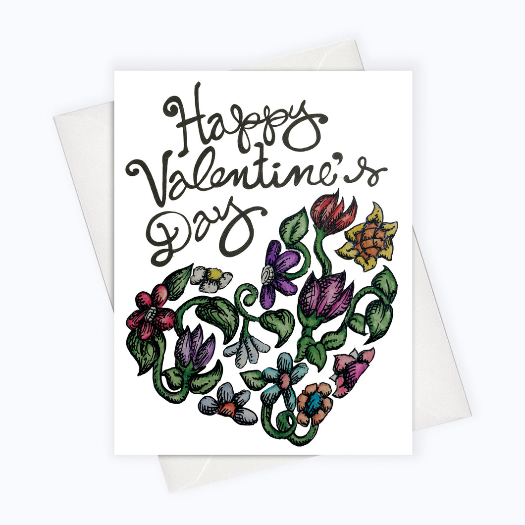 Vintlook modern age Valentine's Day Card