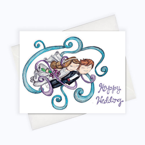 HAPPY WEDDING CARD - Love Card