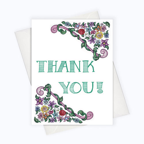 Professional thank you card Thank You Note